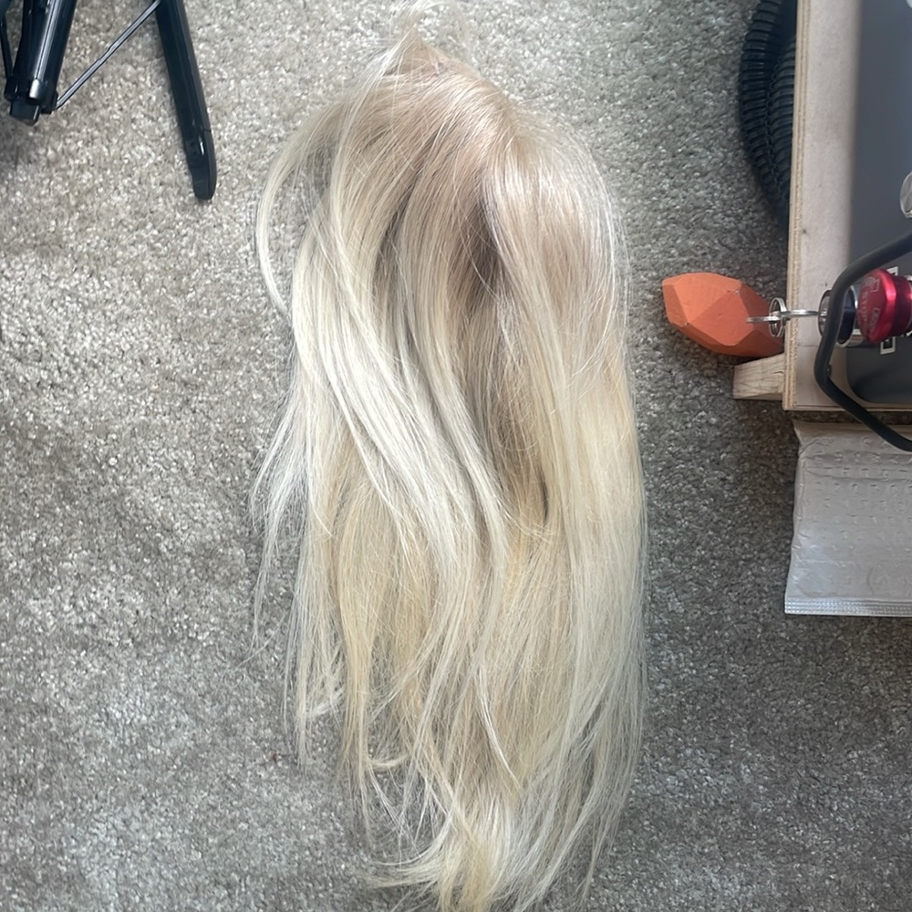 Diamond Supply Co Brown Hair . New blond topper belle madame . Never worn